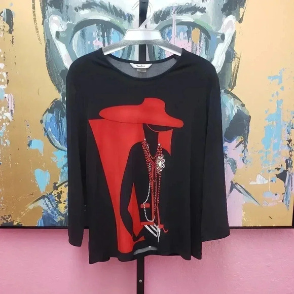 TanJay Classy Lady Blouse - Picture 1 of 3
